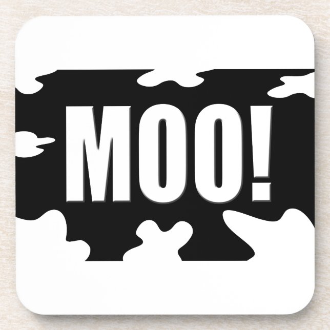 Moo! Coaster (Front)