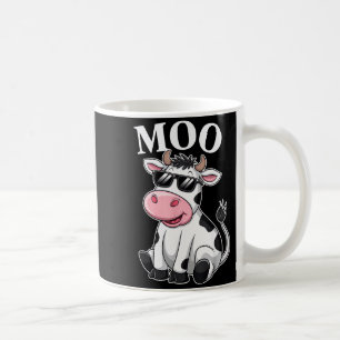 Moo Cow - Funny Farmer Cow For Men Women Kids Boys Coffee Mug