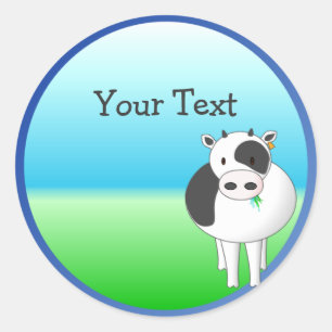 Moo-Cow Stickers