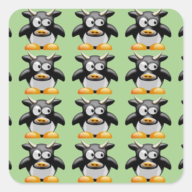 moo cow stickers (Front)