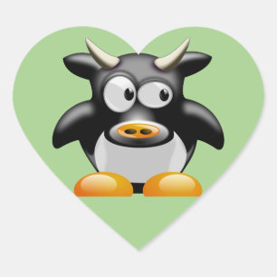moo cow stickers
