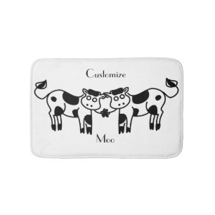 Moo Cow Thunder_Cove Bath Mat