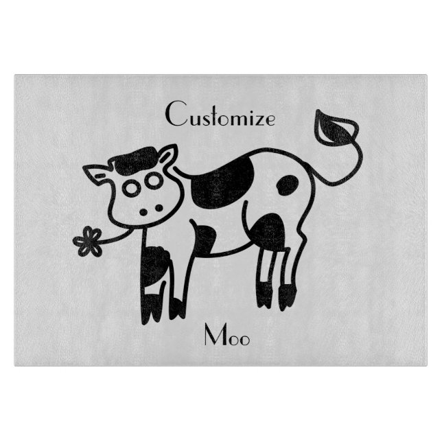 Moo Cow Thunder_Cove  Cutting Board (Front)