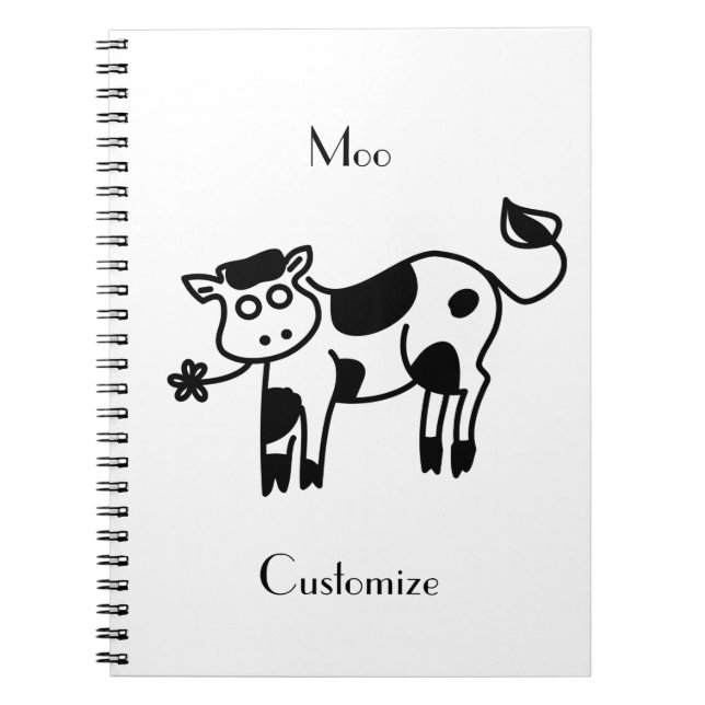 Moo Cow Thunder_Cove Notebook (Front)
