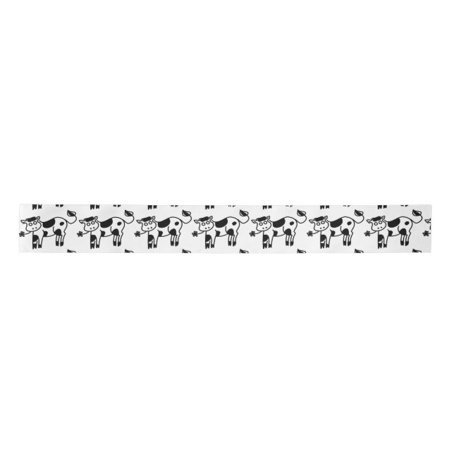 Moo Cow Thunder_Cove Satin Ribbon (Front)
