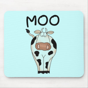 Moo Cow Tshirts and Gifts Mouse Mat