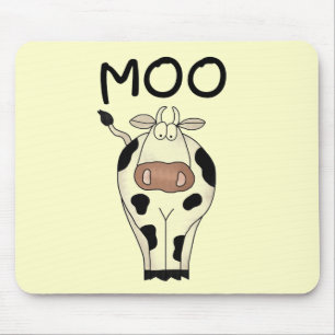 Moo Cow Tshirts and Gifts Mouse Mat