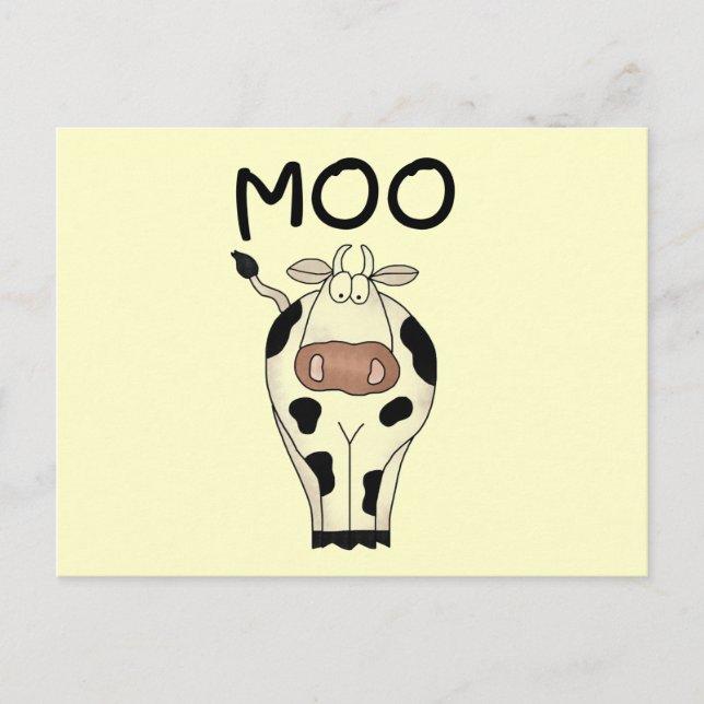 Moo Cow Tshirts and Gifts Postcard (Front)