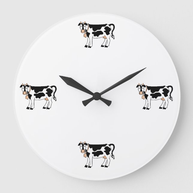 Moo Cows Large Clock (Front)
