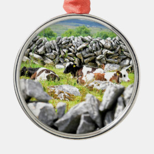 Moo Cows Metal Tree Decoration