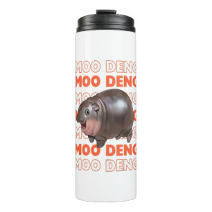 Moo deng Baby Hippo Mood retro vintage T-Shirt Thermal Tumbler