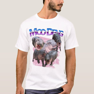 Moo Deng Bootleg Rap Shirt Moo Deng Shirt