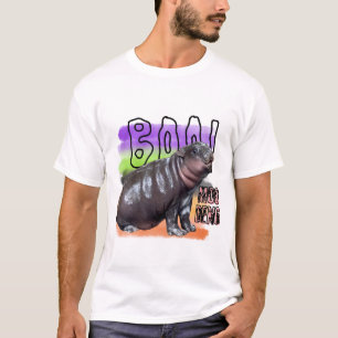 Moo Deng Bootleg Rap Shirt Moo Deng Shirt