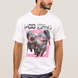 Moo Deng Bootleg Rap Shirt Moo Deng Shirt