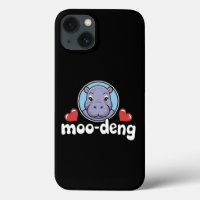 Moo Deng Bouncy Pig in Thai Picture Baby Hippo