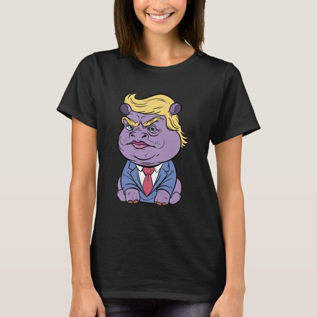Moo Deng For Trump Shirts, Donald  Trump 2024  T-Shirt (Front)