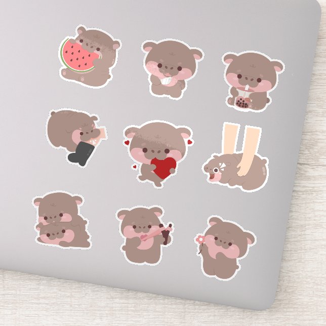 Moo Deng Hippo (Detail)