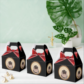 Moo Deng Hippo Favour Box