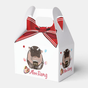 Moo Deng Hippo  Favour Box