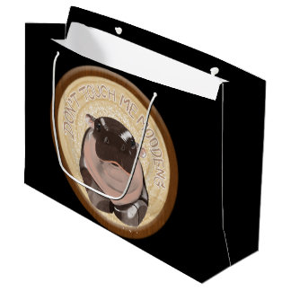 Moo Deng Hippo Large Gift Bag