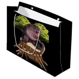 Moo Deng Hippo Large Gift Bag