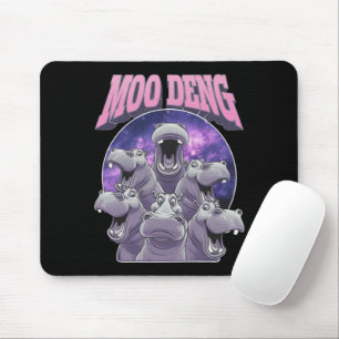 MOO-DENG THE FAMOUS BABY PIGMY HIPPO MOODENG MOUSE MAT