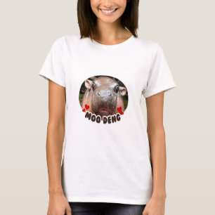 MOO-DENG THE FAMOUS BABY PIGMY HIPPO MOODENG - OFF T-Shirt