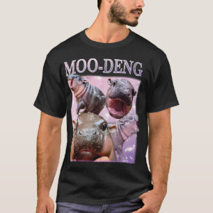 MOO-DENG THE FAMOUS BABY PIGMY HIPPO MOODENG  T-Shirt