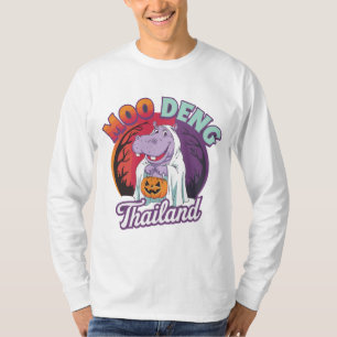 Moo Deng: The Ghostly Hippo T-Shirt