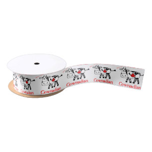 Moo, Eh Ribbon Satin Ribbon