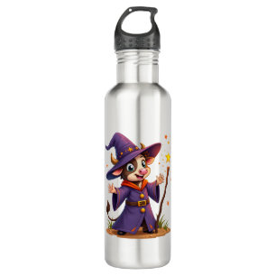 Moo-Gician the Cow Sorcerer 710 Ml Water Bottle