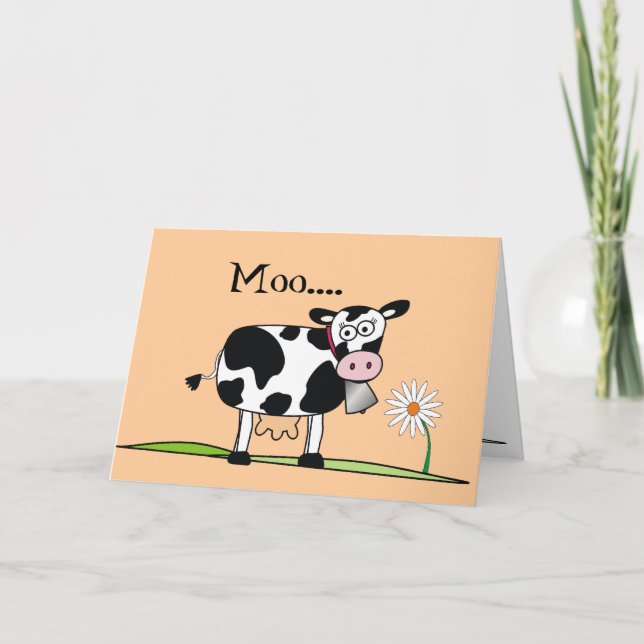Moo-Happy Mudders Day Card (Front)