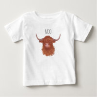 Moo Highland Cow