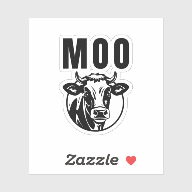 Moo I'm A Cow Funny Farm (Sheet)