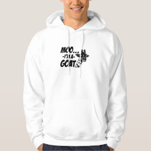 Moo... I'm A Goat Wildlife Zoogoer Funny Giraffe Z Hoodie