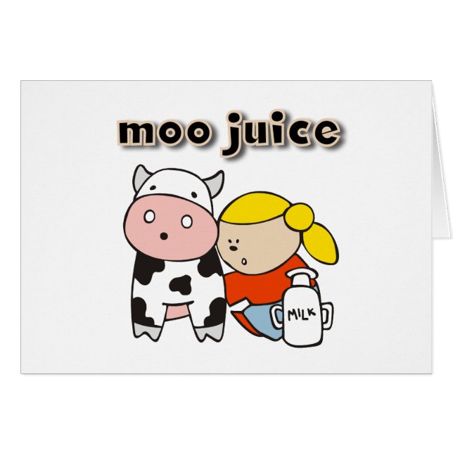 Moo Juice Tshirts and Gifts (Front Horizontal)