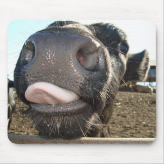 MOO KISSES MOUSE MAT