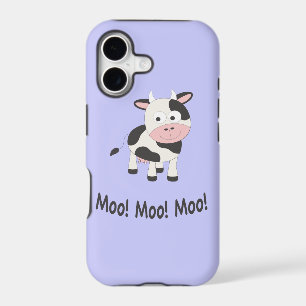 Moo Moo Moo Cute Cartoon Cow