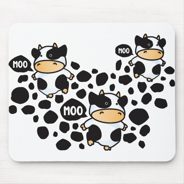 MOO_MOO_MOO MOUSE MAT (Front)