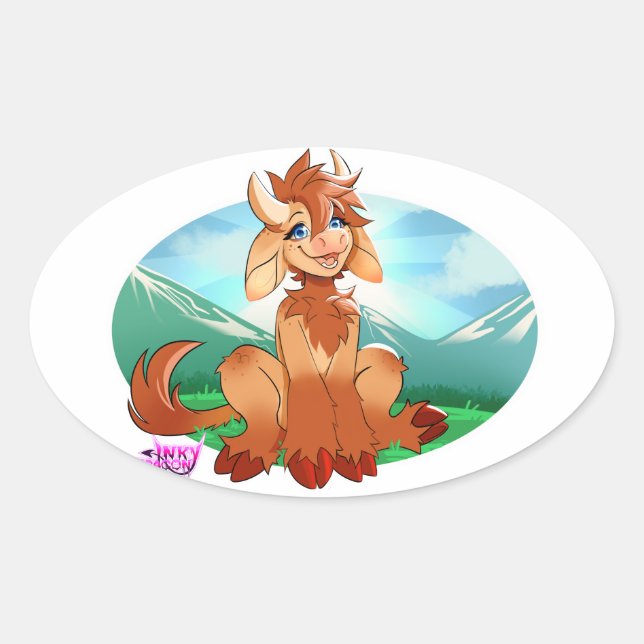 Moo moo sticker (Front)