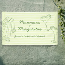 Moo Moos & Margaritas Green Bachelorette Welcome
