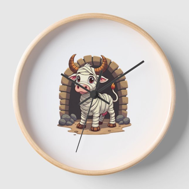 Moo-Mummy Returns Clock (Front)