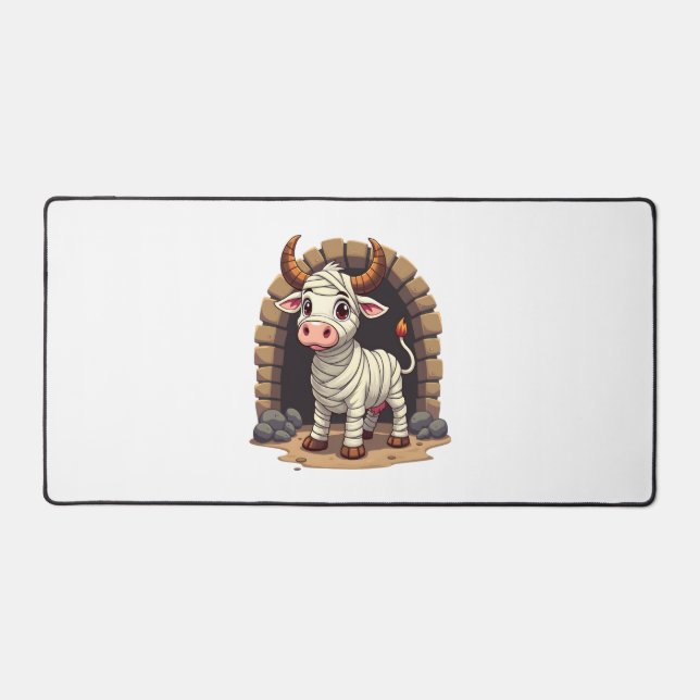 Moo-Mummy Returns Desk Mat (Front)