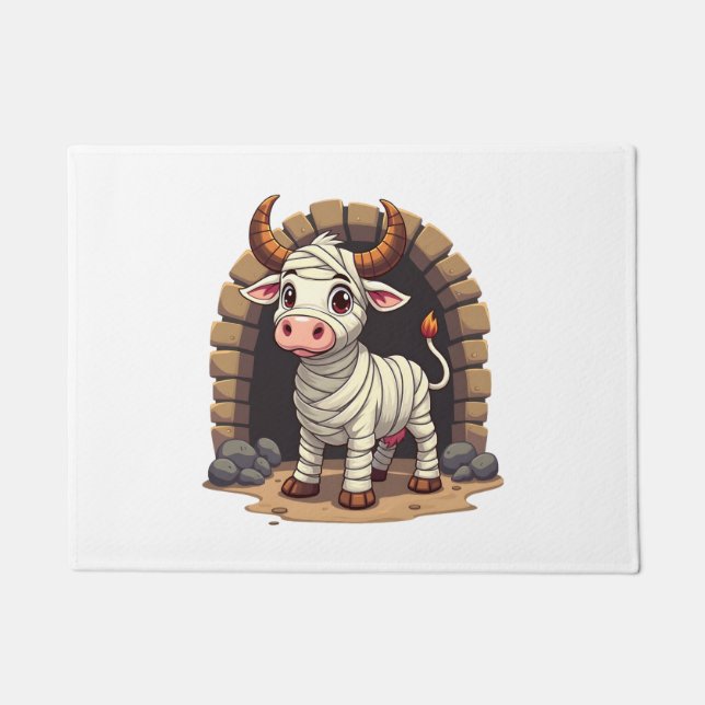 Moo-Mummy Returns Doormat (Front)