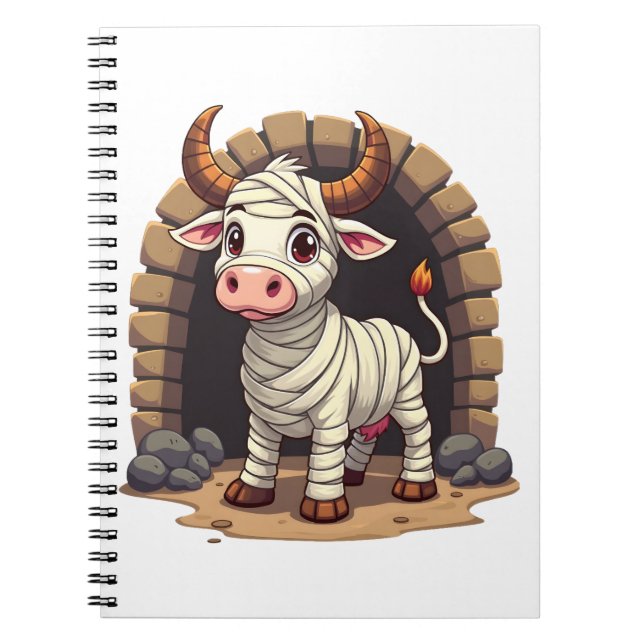 Moo-Mummy Returns Notebook (Front)