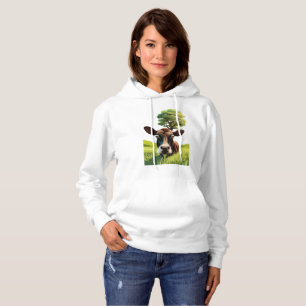 Moo-ning for a Massage Hoodie