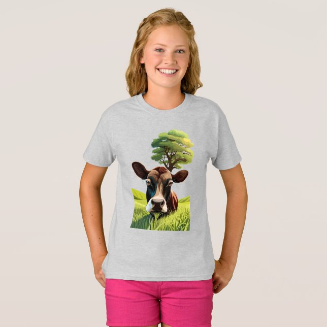 Moo-ning for a Massage T-Shirt (Front Full)