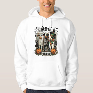 Moo or Boo Halloween Cow Hoodie