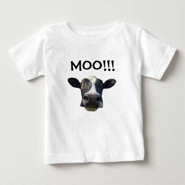 Moo!!! T-Shirt (Front)