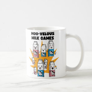 Moo-velous Milk Games Coffee Mug